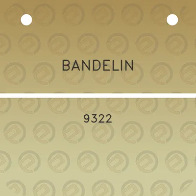 bandelin-9322