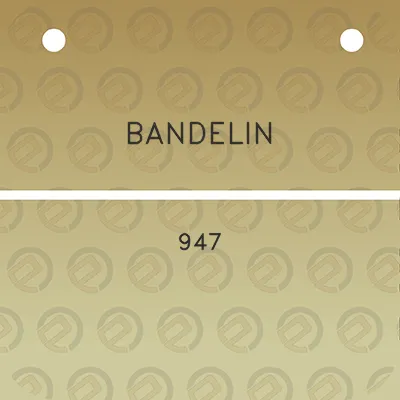 bandelin-947