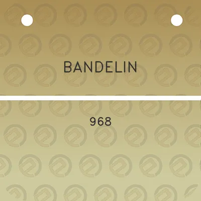 bandelin-968