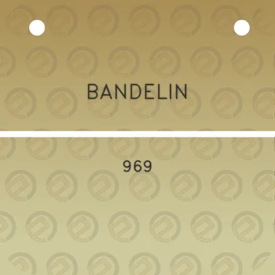 bandelin-969