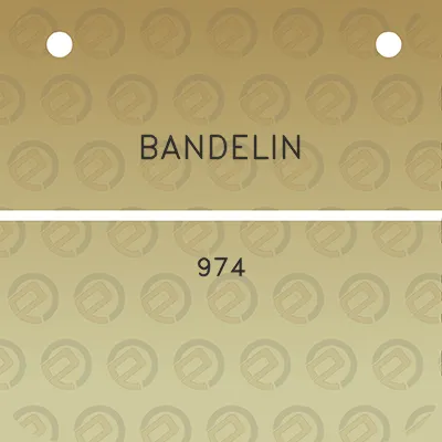 bandelin-974