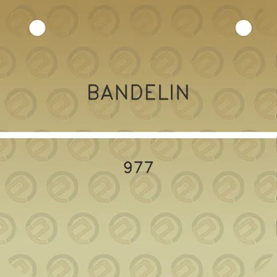 bandelin-977