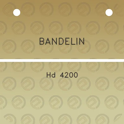 bandelin-hd-4200