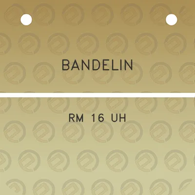 bandelin-rm-16-uh