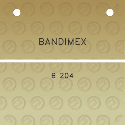 bandimex-b-204