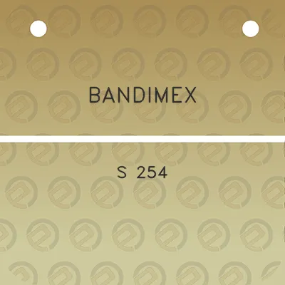 bandimex-s-254