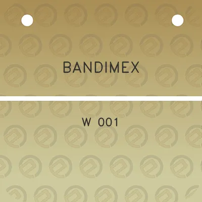 bandimex-w-001