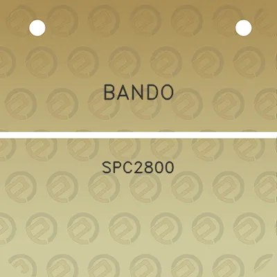 bando-spc2800