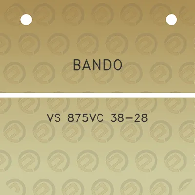 bando-vs-875vc-38-28