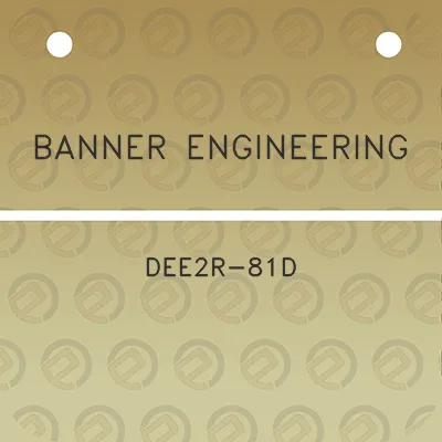 banner-engineering-dee2r-81d