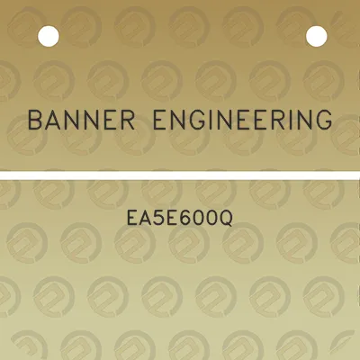 banner-engineering-ea5e600q