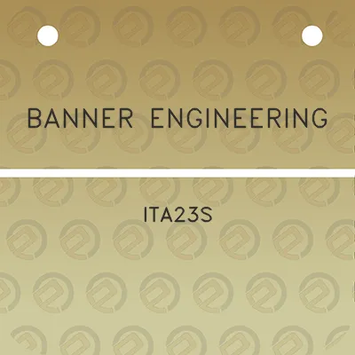 banner-engineering-ita23s