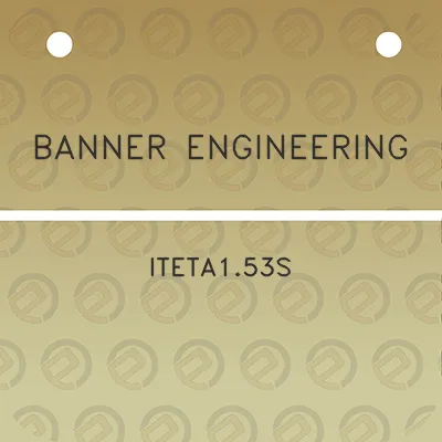 banner-engineering-iteta153s