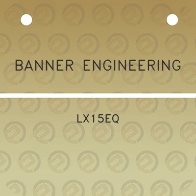 banner-engineering-lx15eq