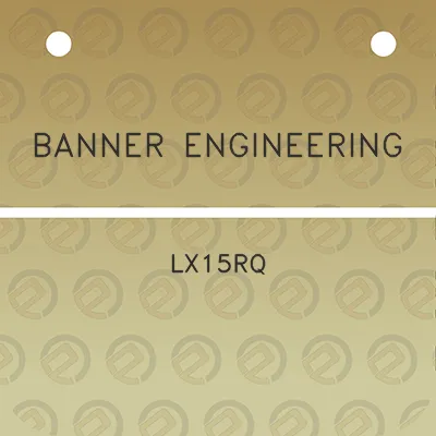 banner-engineering-lx15rq