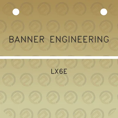 banner-engineering-lx6e