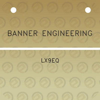 banner-engineering-lx9eq