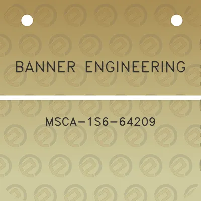 banner-engineering-msca-1s6-64209