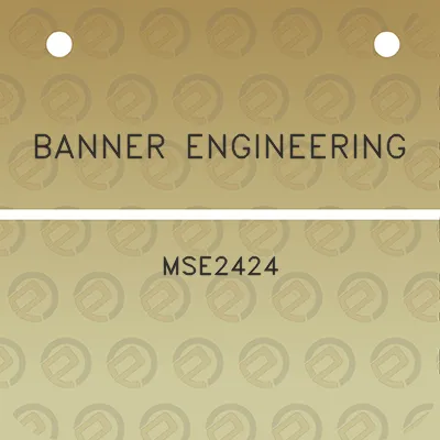 banner-engineering-mse2424