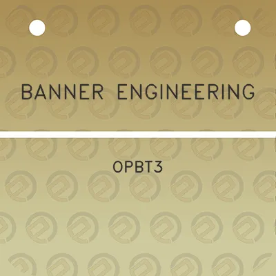 banner-engineering-opbt3