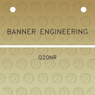 banner-engineering-q20nr