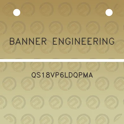 banner-engineering-qs18vp6ldqpma