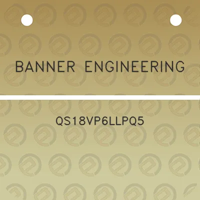 banner-engineering-qs18vp6llpq5