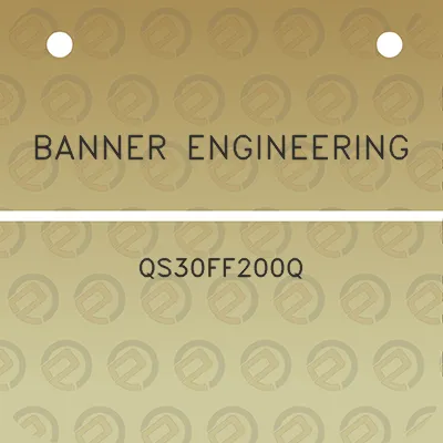 banner-engineering-qs30ff200q