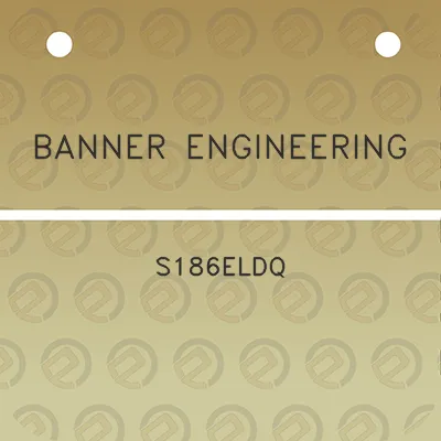 banner-engineering-s186eldq