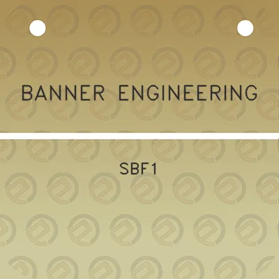 banner-engineering-sbf1