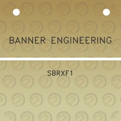 banner-engineering-sbrxf1