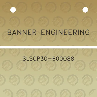 banner-engineering-slscp30-600q88