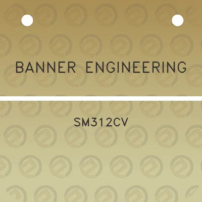 banner-engineering-sm312cv