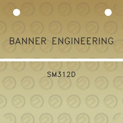 banner-engineering-sm312d