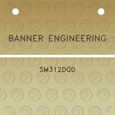 banner-engineering-sm312dqd