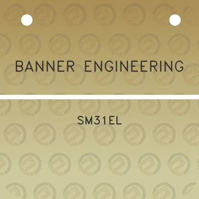 banner-engineering-sm31el