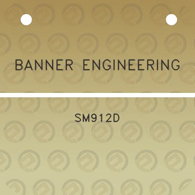 banner-engineering-sm912d