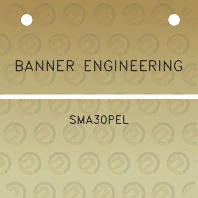 banner-engineering-sma30pel