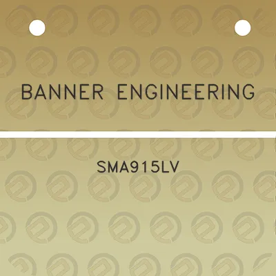 banner-engineering-sma915lv