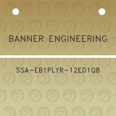 banner-engineering-ssa-eb1plyr-12ed1q8