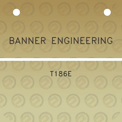 banner-engineering-t186e