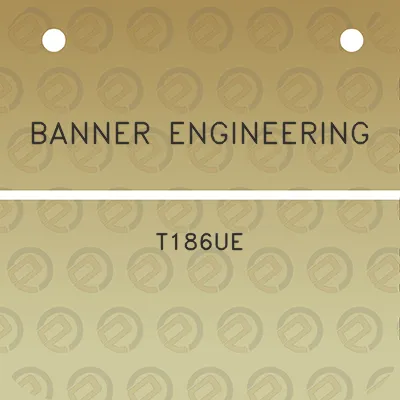 banner-engineering-t186ue