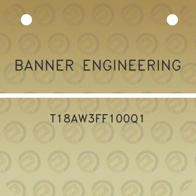 banner-engineering-t18aw3ff100q1