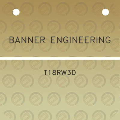 banner-engineering-t18rw3d