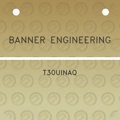 banner-engineering-t30uinaq