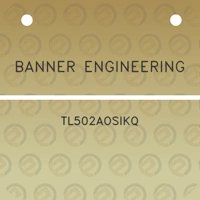 banner-engineering-tl502aosikq