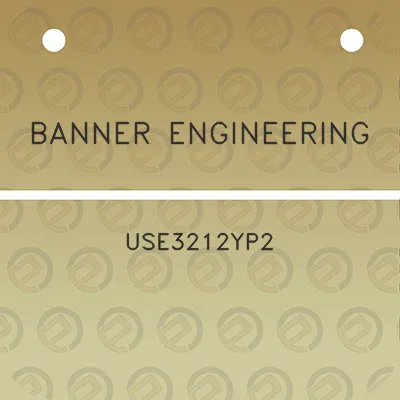 banner-engineering-use3212yp2