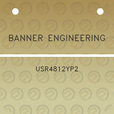 banner-engineering-usr4812yp2