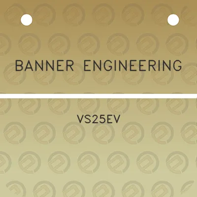 banner-engineering-vs25ev