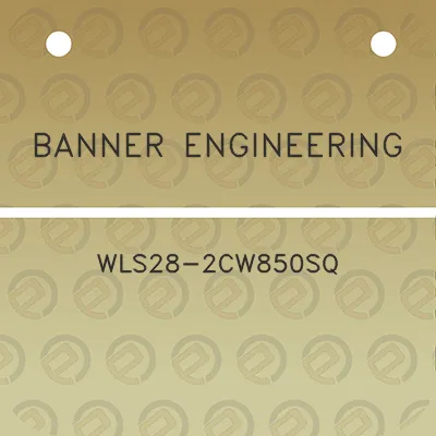 banner-engineering-wls28-2cw850sq